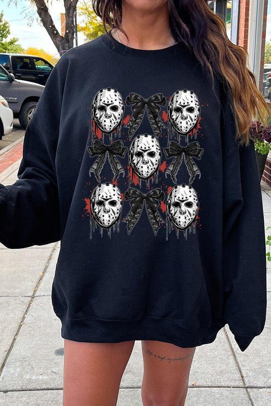 Jason Vorhees Graphic Fleece Sweatshirts